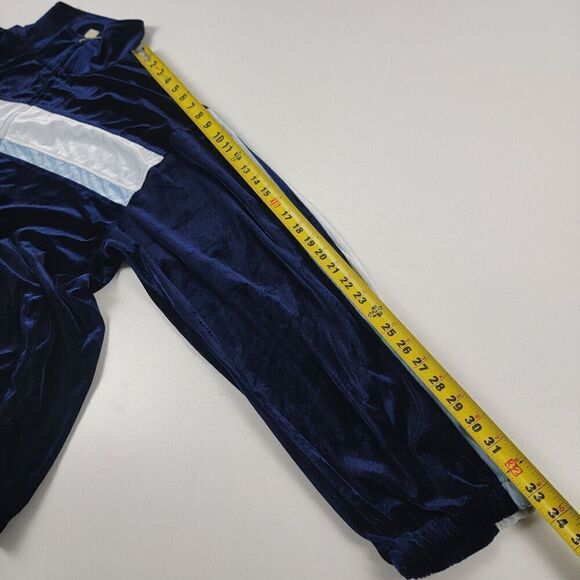 GODBODY Velour Track Jacket Mens 2XL Hip Hop Vintage Rap Full Zip Vtg 90s Y2k - Picture 7 of 9